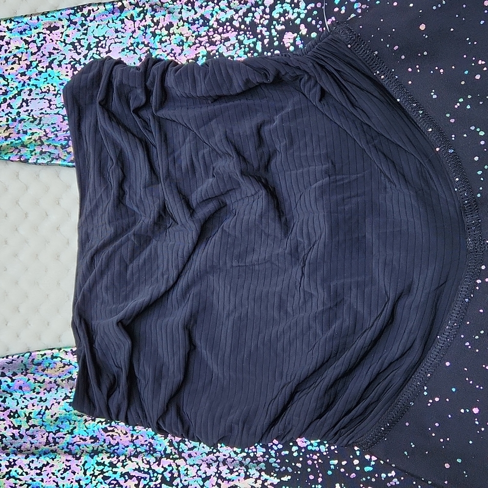 **HP**Nwt Beyond Yoga Beyond the Bump Alloy Ombre Leggings - Picture 3 of 12